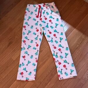 Cozy Pajama Pants with Festive Print